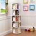 5 Tier 360° Rotating Stackable Shelves Bookshelf Organizer